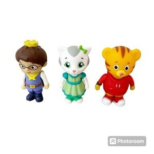 Mr. Rogers Daniel Tiger Figures Daniel Tiger Prince Wednesday & Jakks